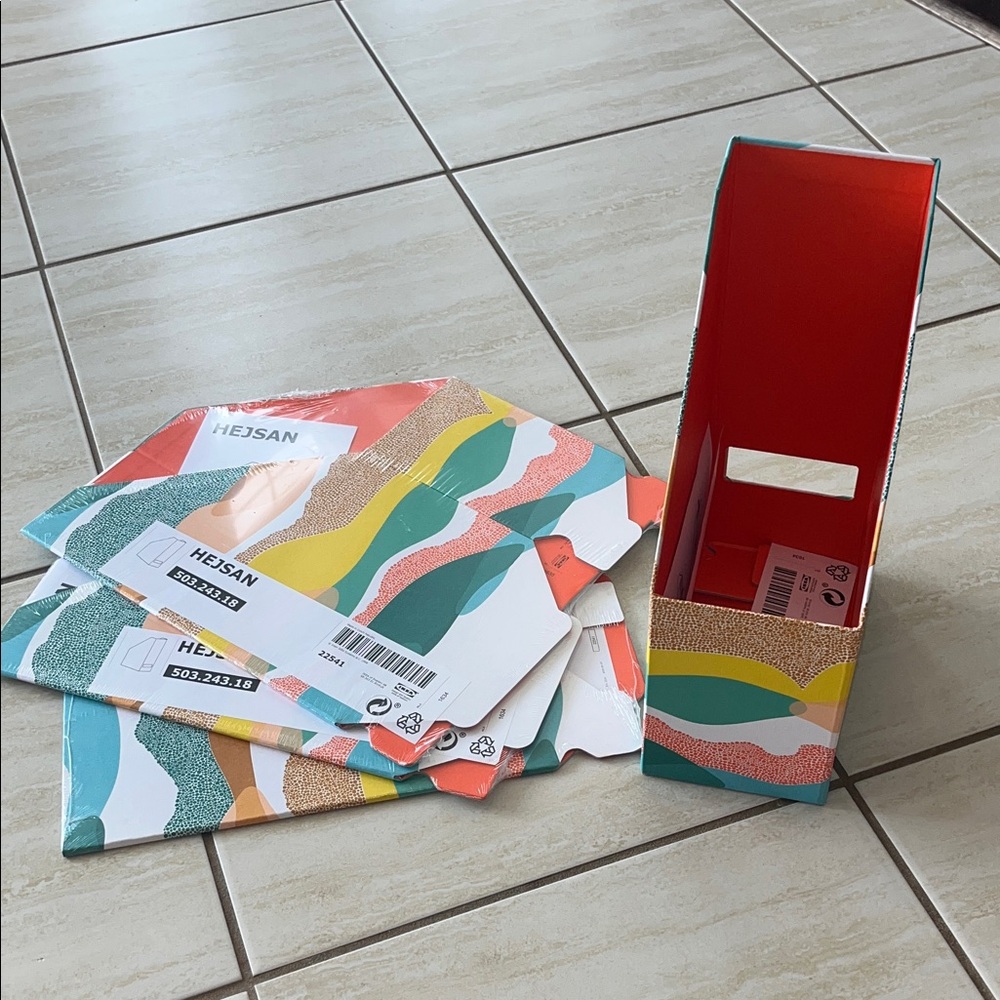 IKEA Book/Paper Holder x4